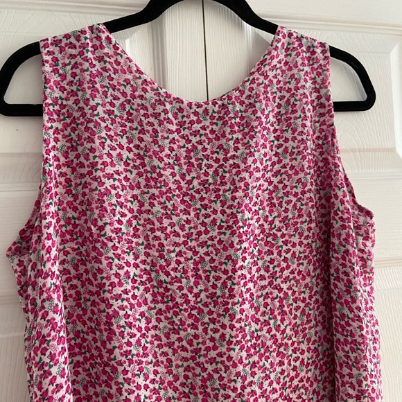 Vintage floral cottagecore style dress size large - Picture 3 of 5